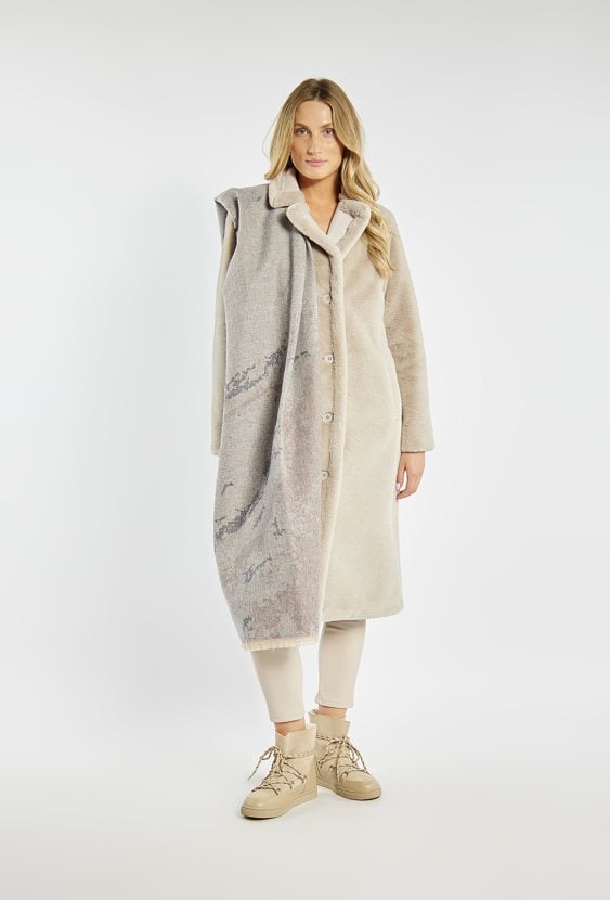 Szalik damski z wzorem