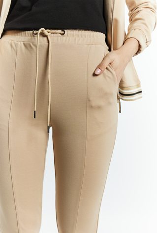 Spodnie damskie z wiązaniem