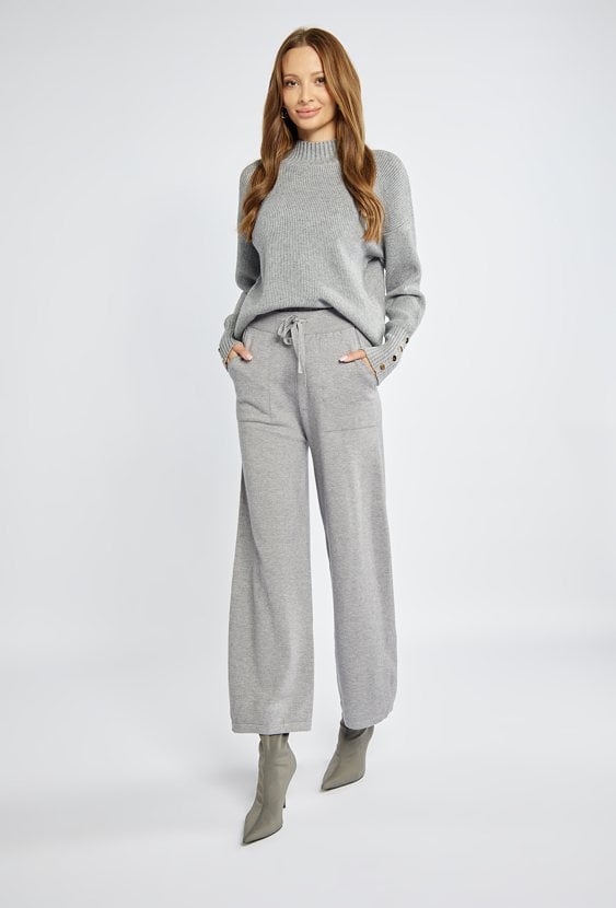 Dzianinowy spodnie damskie