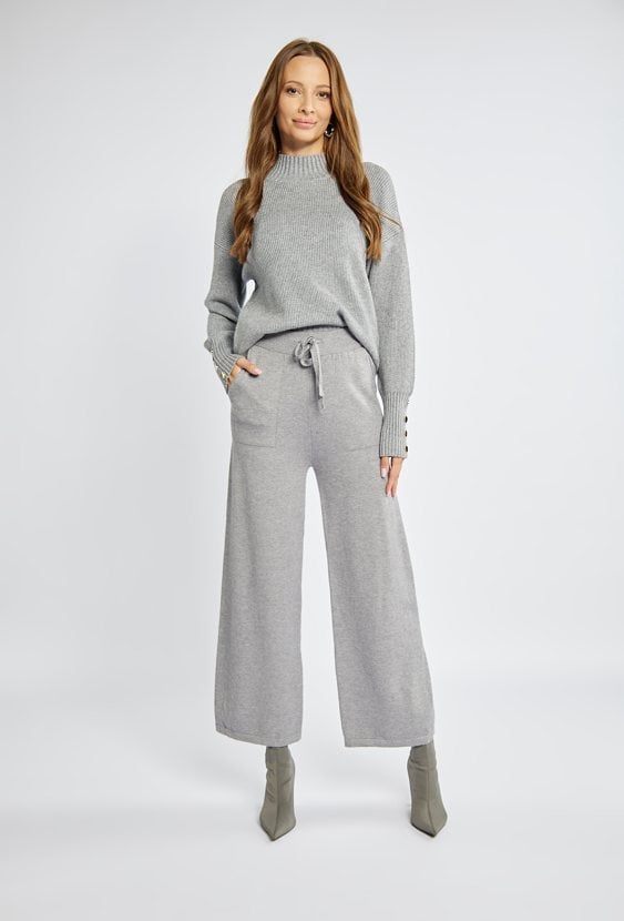 Dzianinowy spodnie damskie