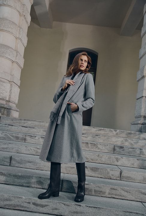 Elegancki szalik damski