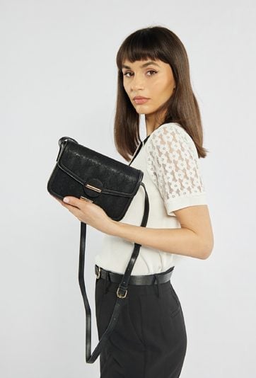 Elegancka torebka ze zwierzęcym motywem