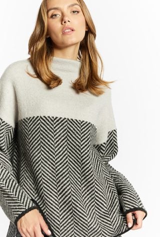 Sweter z domieszką wełny