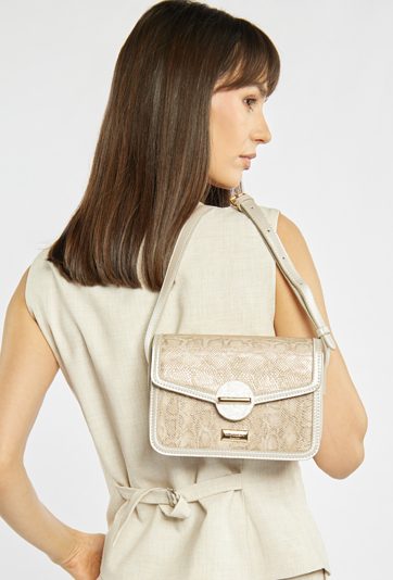 Elegancka torebka ze zwierzęcym motywem