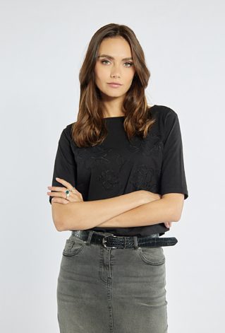 T-shirt z bawełny