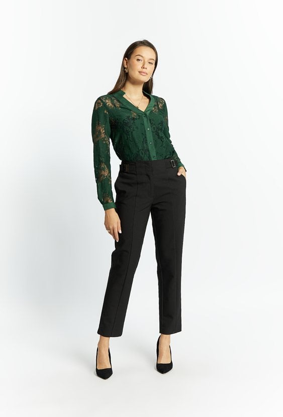 Koronkowa bluzka damska