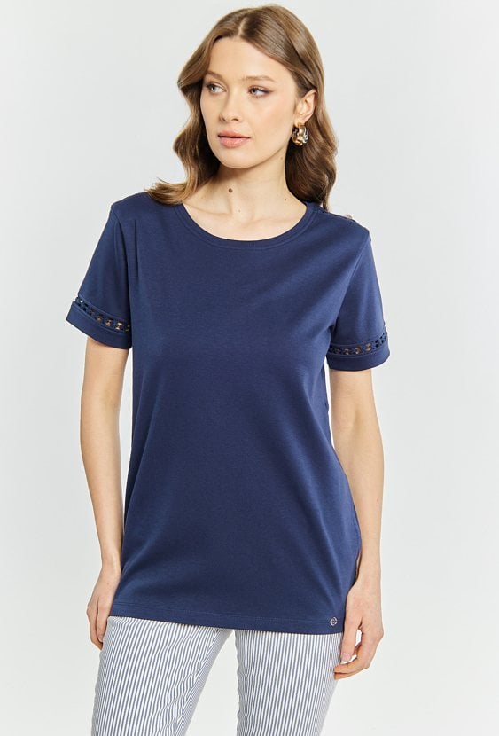 Bawełniany T-shirt damski