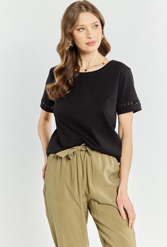 Bawełniany T-shirt damski