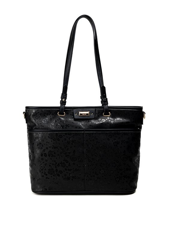 Shopper z kwiatowym wzorem