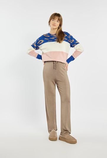 Spodnie z wiązaniem