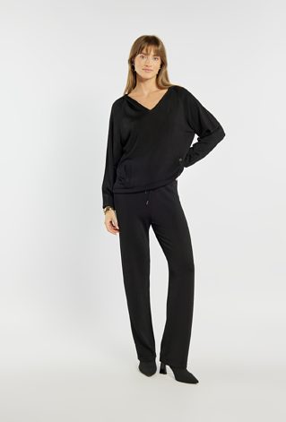 Spodnie z wiązaniem