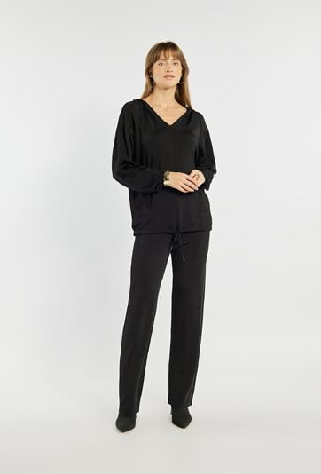 Spodnie z wiązaniem