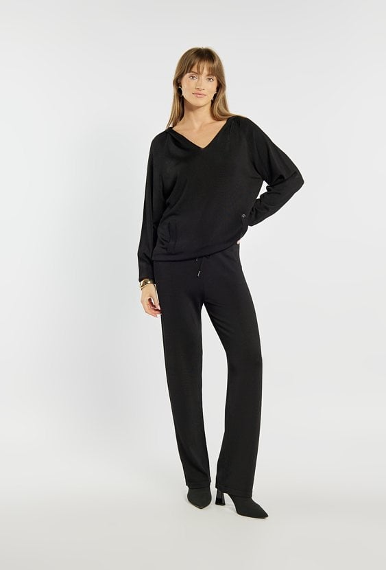 Spodnie z wiązaniem