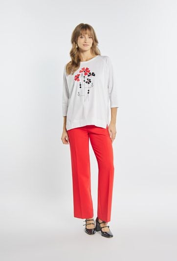 T-shirt z 3/4 rękawem