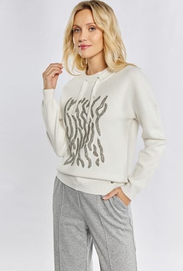 Sweter damski z wiskozy