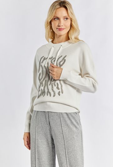 Sweter damski z wiskozy