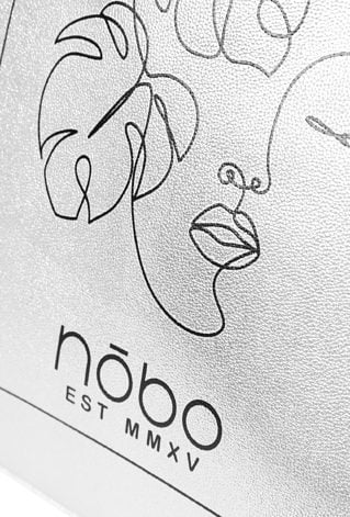 Shopperka Nobo z metalicznym wykończeniem