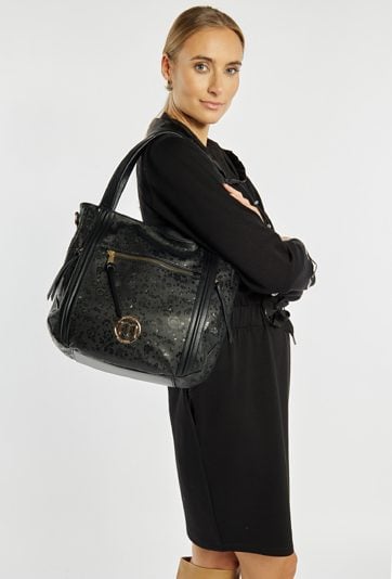 Torba z kwiatowym motywem