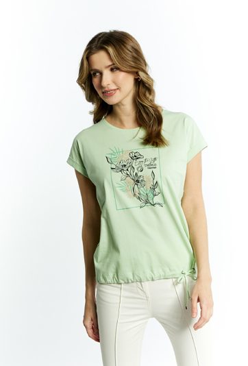 T-shirt damski z nadrukiem