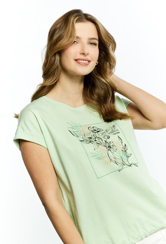 T-shirt damski z nadrukiem