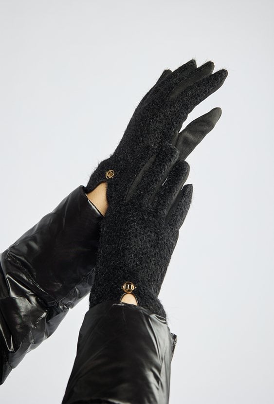 Rękawiczki z krótkim włosiem