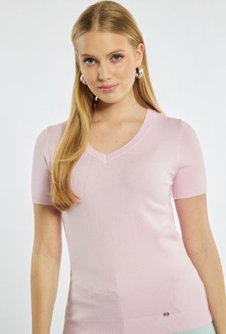 Sweter z krótkim rękawem