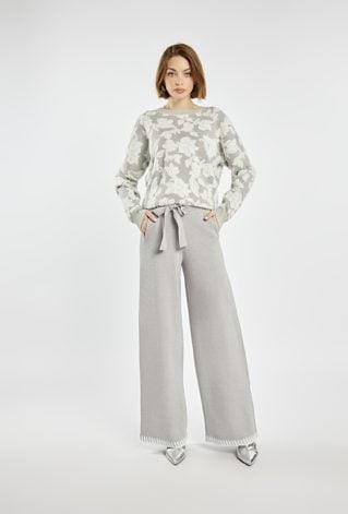 Spodnie z wiązaniem