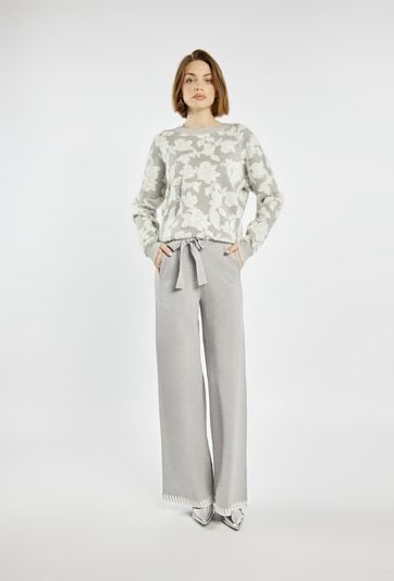 Spodnie z wiązaniem