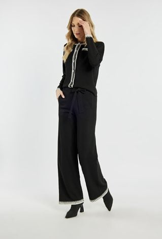 Spodnie z wiązaniem