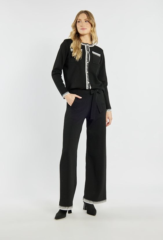 Spodnie z wiązaniem