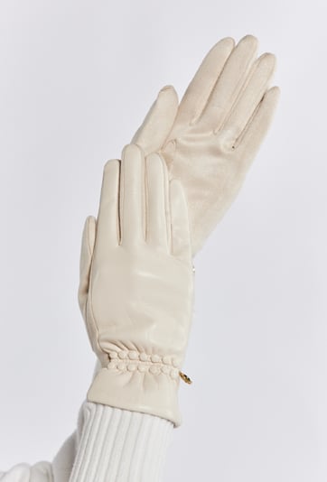 Rękawiczki z logo marki Monnari