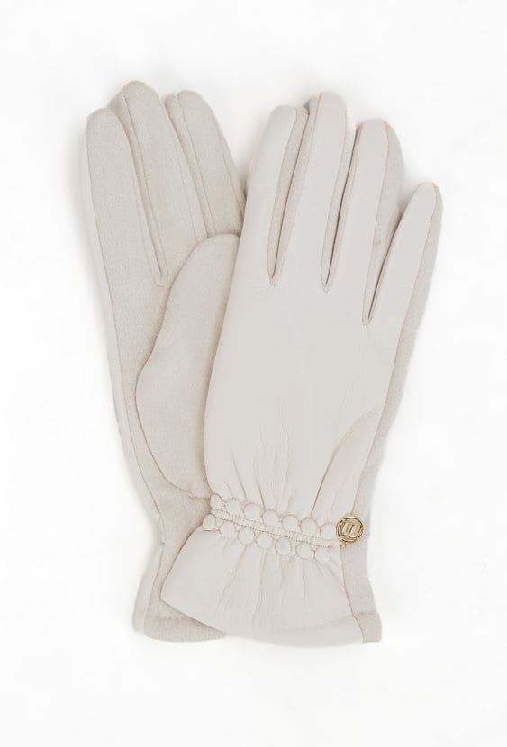 Rękawiczki z logo marki Monnari