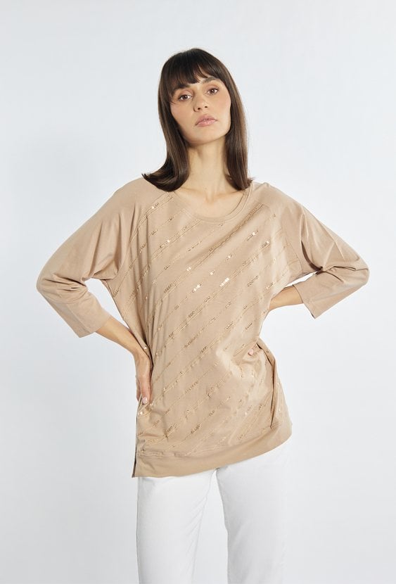 Damska bluzka z bawełną