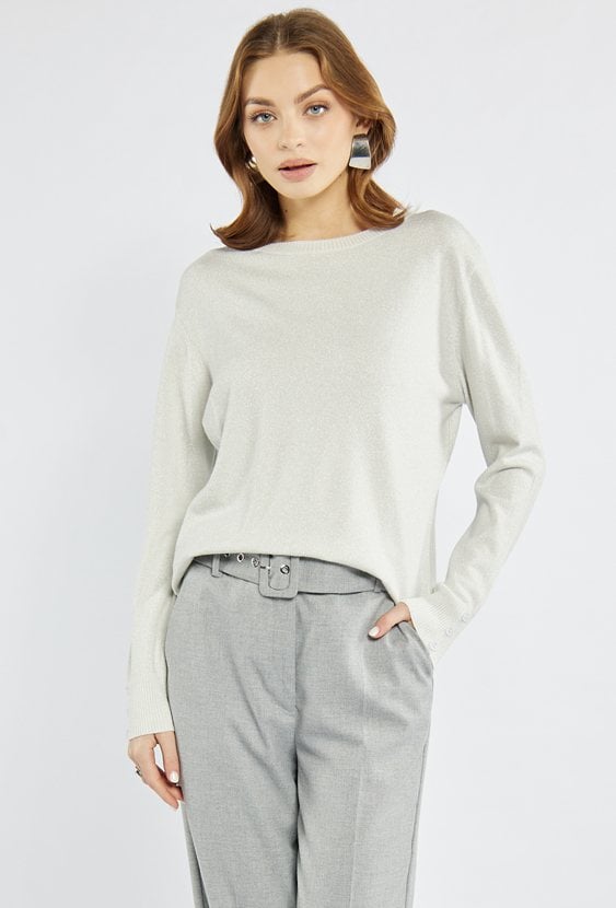 Połyskujący sweter