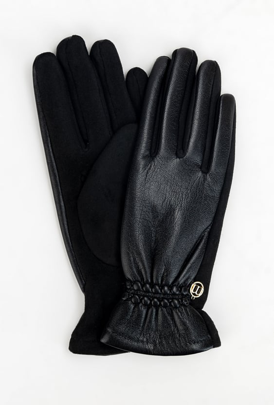 Rękawiczki z logo marki Monnari