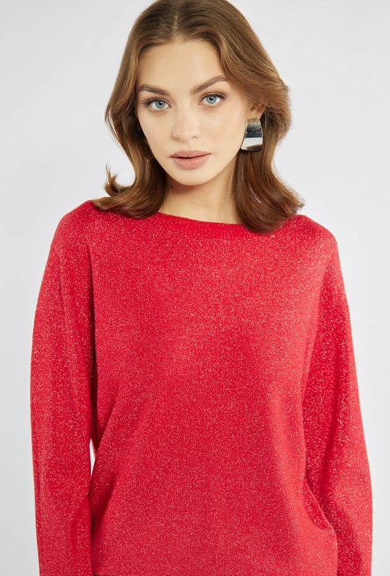 Połyskujący sweter