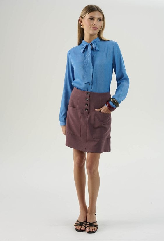 Koszula z dodatkiem wiskozy