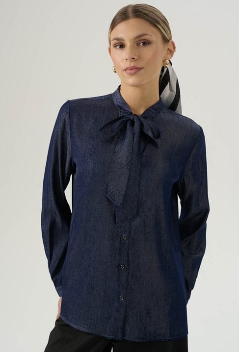 Koszula z dodatkiem wiskozy