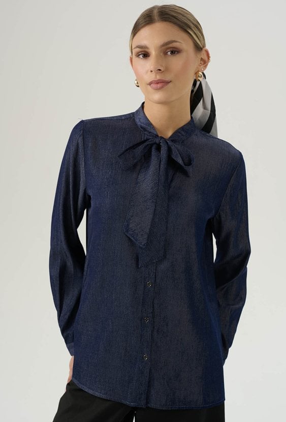 Koszula z dodatkiem wiskozy