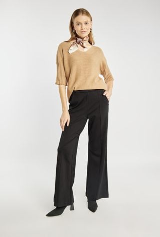 Spodnie z szeroką nogawką