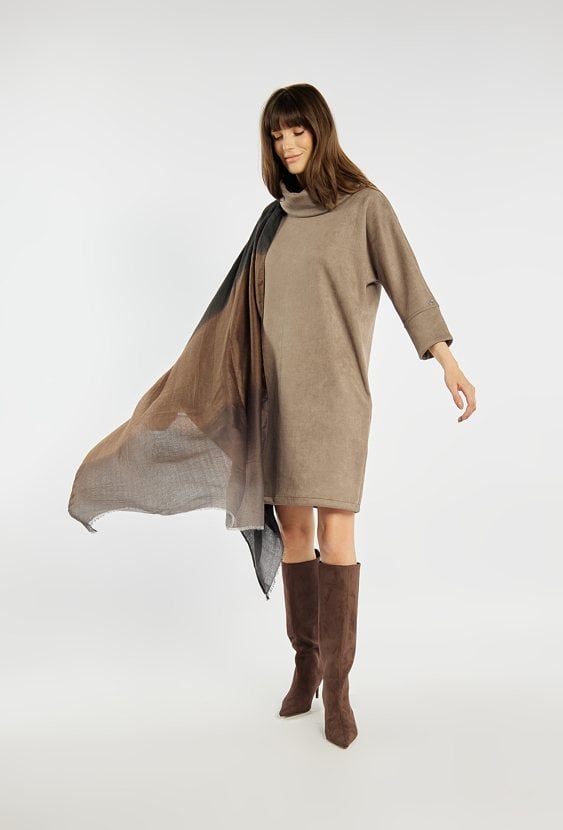 Stylowy szal z wiskozą