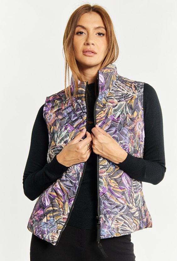 Krótka kamizelka damska