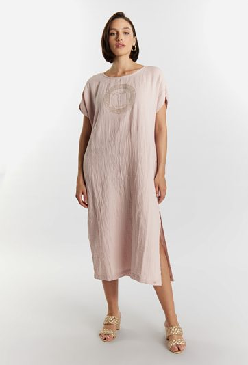 Bawełniana sukienka o luźnym kroju