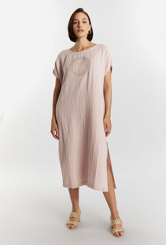 Bawełniana sukienka o luźnym kroju