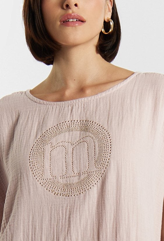 Bawełniana sukienka o luźnym kroju