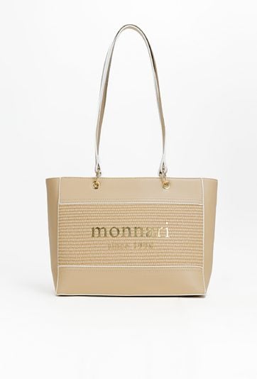 Torba damska z ciekawym panelem