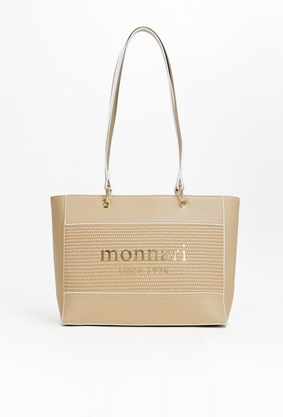 Torba damska z ciekawym panelem