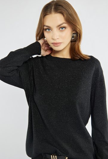 Połyskujący sweter