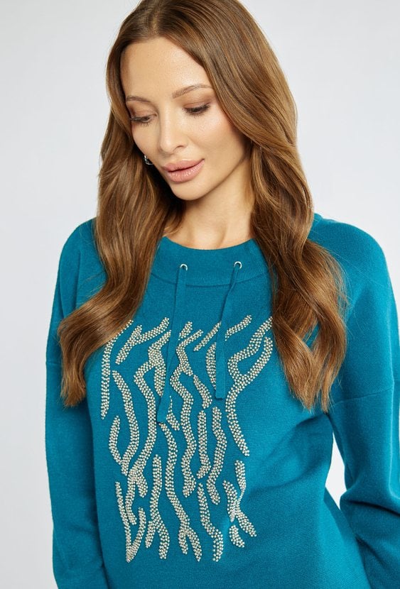 Sweter damski z wiskozy