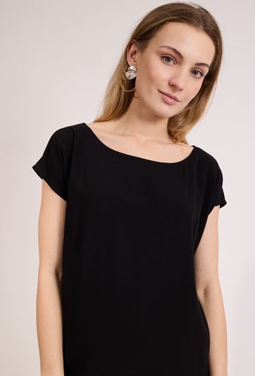 T-shirt z wiskozy